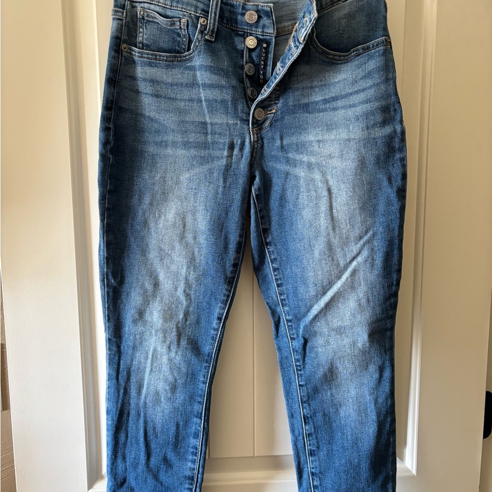 Lucky Brand Women's Blue Denim Jeans (size 6/28)